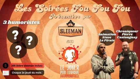 Poster: Les soirées fou fou fou