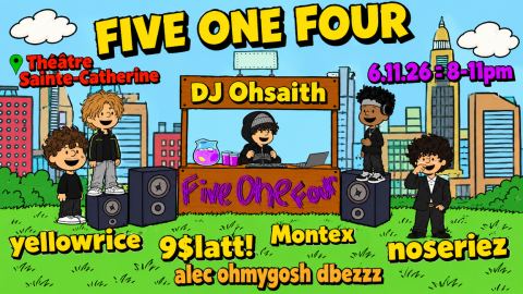 Poster: FIVEONEFOURFEST