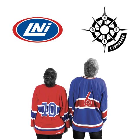 Poster: La LNI en tournée - Match contre l'Abordage | Théâtre Granada | Sherbrooke