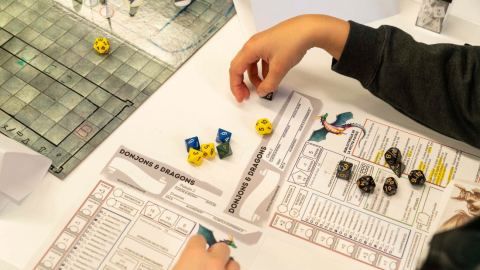 Poster: Donjons et Dragons junior