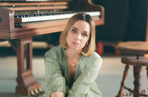 Poster: Viviane Audet — Le piano et le torrent, Théâtre Manuvie, Tuesday, April 13