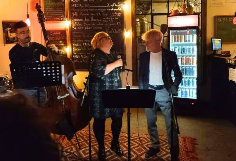 Poster: Soirée Jazz Vocal avec Annie Gagné et Denis Campeau