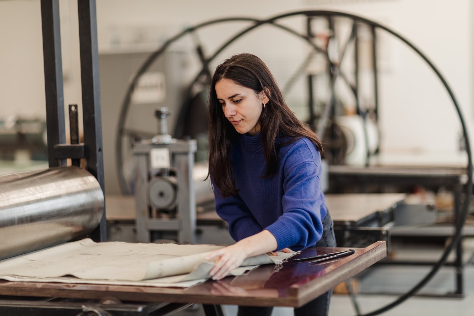 Carnet 04 : Atelier de gravue avec Lucie Palombie