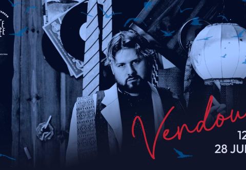Poster: Vendou @Petite-Vallée, Pont Galipeault de Grande-Vallée (rue du Vieux-Pont), Sunday, June 28