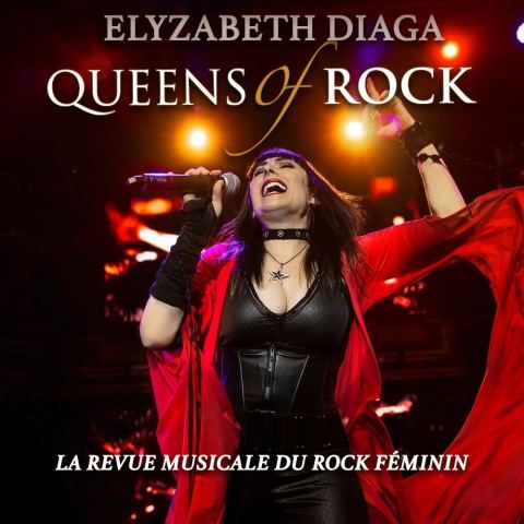 Poster: Elyzabeth Diaga – Queens of Rock