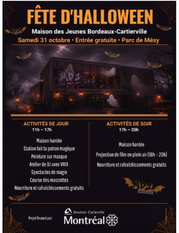 Poster: Fête d'halloween