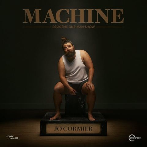 Poster: JO CORMIER – MACHINE, Maison de la culture de Trois-Rivières, Friday, January 15