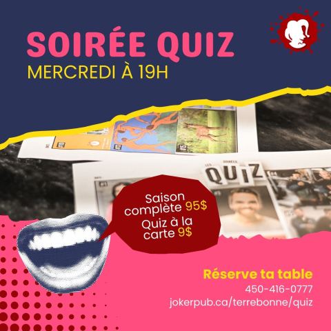 Poster: Saison quiz