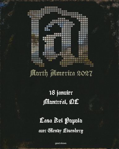 Poster: @ - Montreal, Casa del Popolo, Monday, January 18