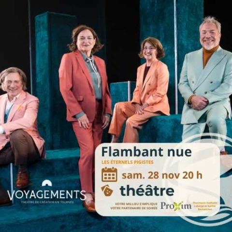 Poster: Flambant nue