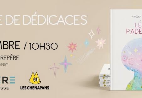 Affiche : Séance de dédicace - 17 décembre 2022, Librairie jeunesse le Repère, samedi 17 décembre