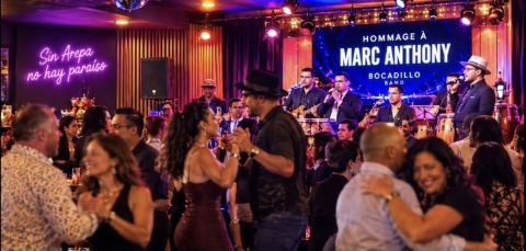 Poster: Hommage Marc Anthony | Bocadillos Band