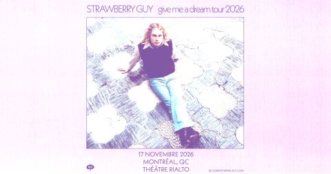 Poster: STRAWBERRY GUY - Montréal