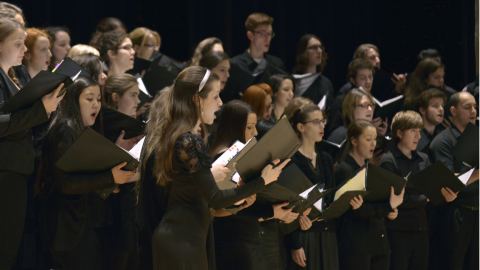 Poster: Choeur de la Faculté de musique