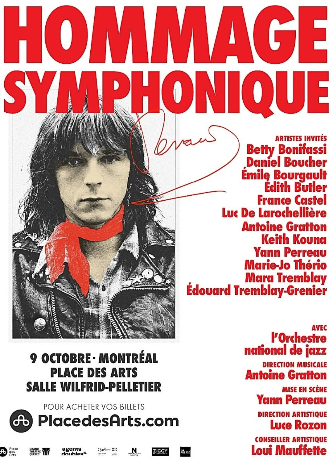 Affiche : Renaud symphonique : 50 ans de carrière