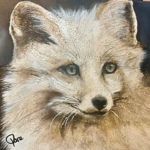 Poster: Exposition de l'artiste peintre Marie Leroux