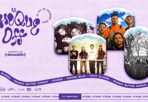 Affiche : Hidden Bliss + Thick Glasses + Peanut Butter Sunday + Fuudge