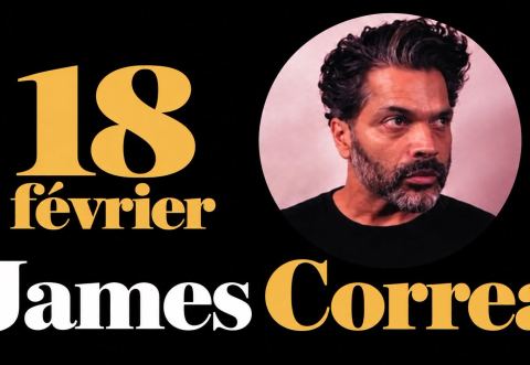 Poster: James Correa au Radis Noir, Radis Noir, pub nordique et café, Thursday, February 18