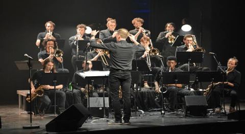 Poster: Big band Marie Victorin