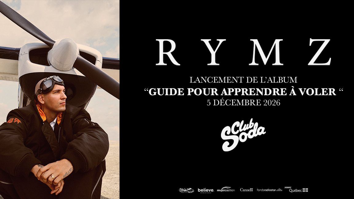 Affiche : Rymz – Guide pour apprendre à voler