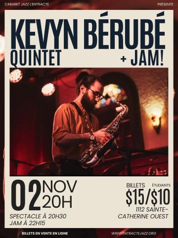 Kevyn Bérubé Quintet