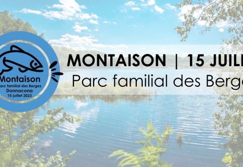 Poster: Montaison, Parc Familial des Berges, Saturday, July 15