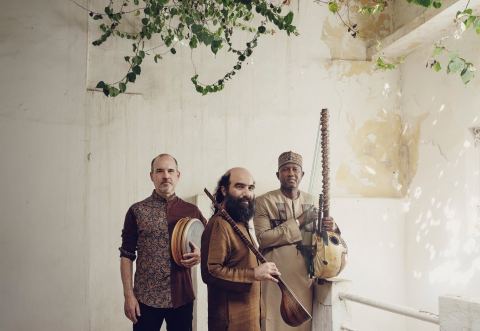 Poster: Estuary / Constantinople - Kiya Tabassian, Ablaye Cissoko, Patrick Graham, Carleton Dominion-Chalmers Centre, Wednesday, October 14