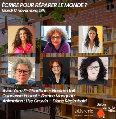 Poster: Écrire pour réparer le monde ?