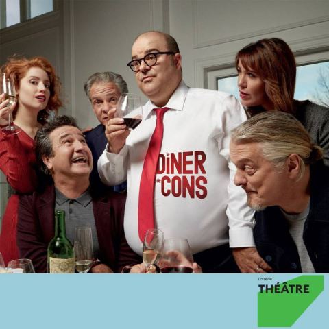 Poster: Le diner de con – Théâtre, Espace Théâtre Muni-Spec, Thursday, February 4