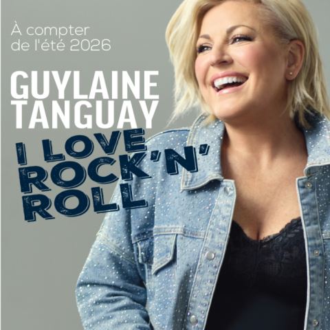 Poster: Guylaine Tanguay — I LOVE ROCK'N' ROLL