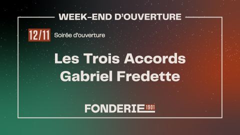 Poster: Weekend d'ouverture - Soirée d'ouverture