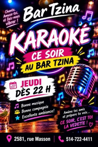 Poster: Karaoké