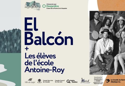 Poster: El Balcón + Les élèves d'Antoine-Roy