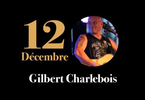 Poster: Gilbert Charlebois au Radis Noir, Radis Noir, pub nordique et café, Saturday, December 12