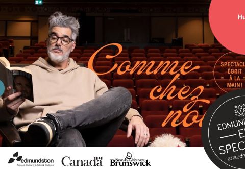 Poster: Réal Béland - Comme chez nous | Edmundston, Salle Léo Poulin De La CDJ, Friday, November 21
