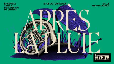 Poster: Après la pluie, Salle Henri Gagnon de l'Université Laval, Sunday, October 25