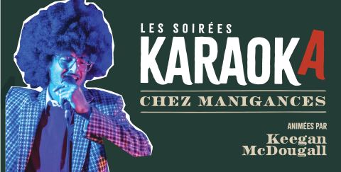 Poster: KARAOKA, Manigances – Brasserie d'Oka, Thursday, October 22