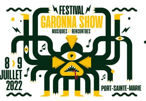 Poster: GARONNA SHOW 8 & 9 JUILLET 2022