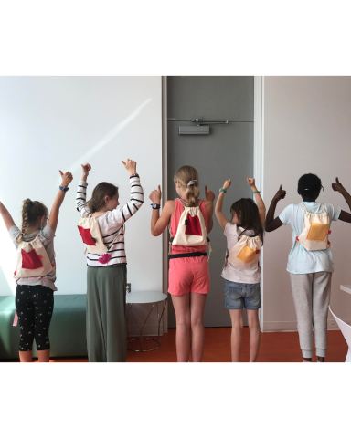 Poster: Atelier de couture parent-enfant: sac à dos