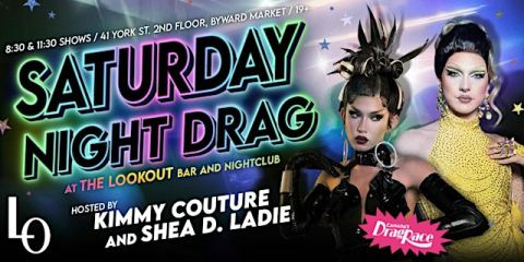 Poster: SATURDAY NIGHT DRAG: with Kiki Coe and Xtra-11:30pm