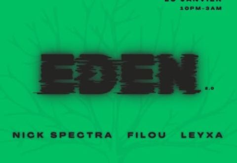 Poster: EDEN 2.0 : 5e Édition, Taverna, Wednesday, January 29