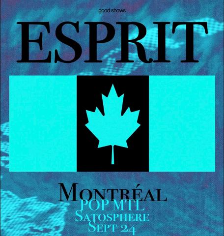 Poster: Pop Montreal: ESPRIT [George Clanton] - Satosphere