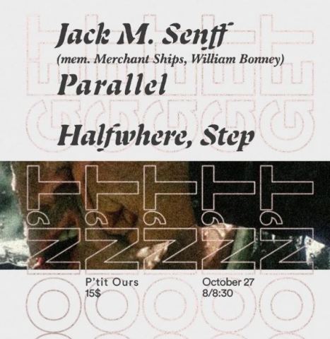 Poster: Jack M. Senff (Merchant Ships/William Bonney) / Parallel / Halfwhere, Step 8