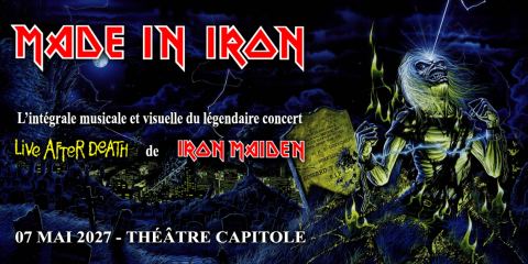 Poster: Made In Iron, Théâtre Capitole, Friday, May 7