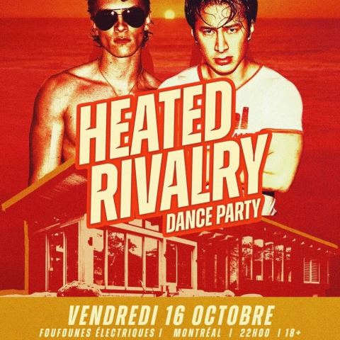 Poster: HEATED RIVALRY DANCE PARTY