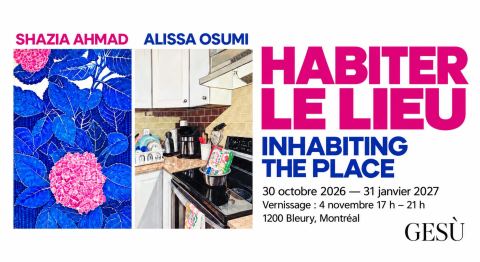 Poster: Habiter le lieu – Inhabiting the Place