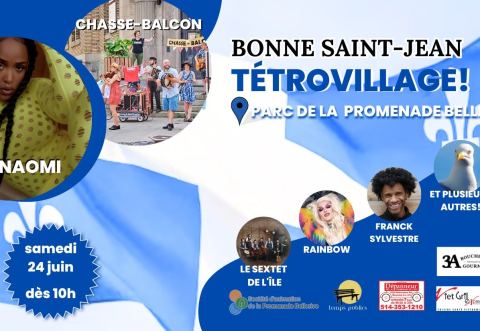 Poster: Bonne Saint-Jean Tétrovillage!