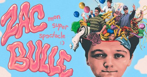 Poster: Zac Bulle, Théâtre Alphonse-Desjardins, Saturday, March 20