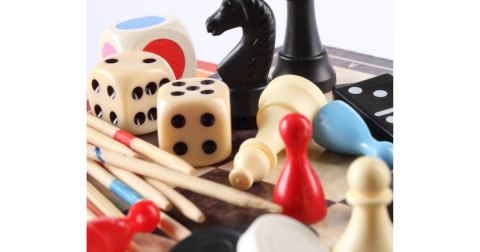 Affiche : Jeux de société, Centre communautaire d'Arthabaska, mercredi 4 novembre