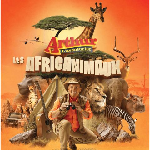 Poster: Arthur L'aventurier — Les Africanimaux, Théâtre Belcourt, Sunday, December 20